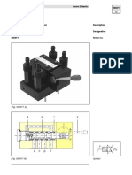 en 42 Way Hydraulic Valve Manually Operated