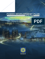 Power Development Plan 2016-2040 PDF