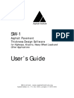 User's Guide: Asphalt Pavement Thickness Design Software