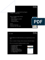 BS 12464 Lighting Standard Design Examples in DIALux