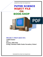 CBSE-CLASS-XII-COMPUTER-SCIENCE-PROJECT-FILE-ON-BOOK-SHOP-2010-EXAM.doc
