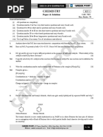 CBSE Board XII Chemistry Paper Sol