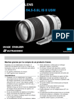 Manual Canon EF 100-400L is II USM