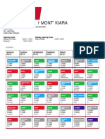 Fitness First Timetable