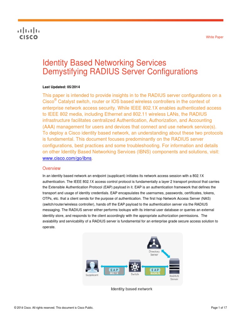 Demystifying Radius Authentication | PDF | Radius | Internet Standards