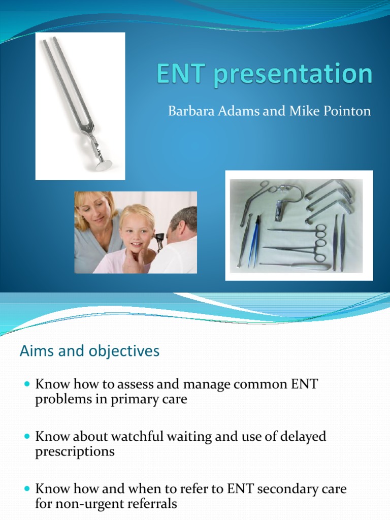 ENT Presentation | PDF | Vertigo | Tinnitus