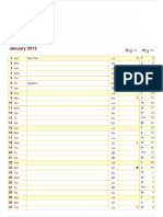 Tibetan Calendar 