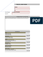 Form Informasi Profil Bum-Des