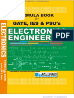 Electronics and Communication Ece Formula Book For Gate Ies and