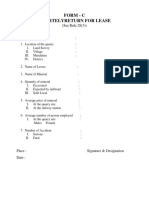 Quarterly Lease Form Report