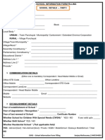 EMIS - School Information Form PDF