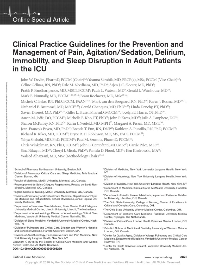 research articles on clinical practice guidelines