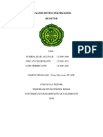 REAKTOR CSTR] Analisis Sistem Teknik Kimia Reaktor