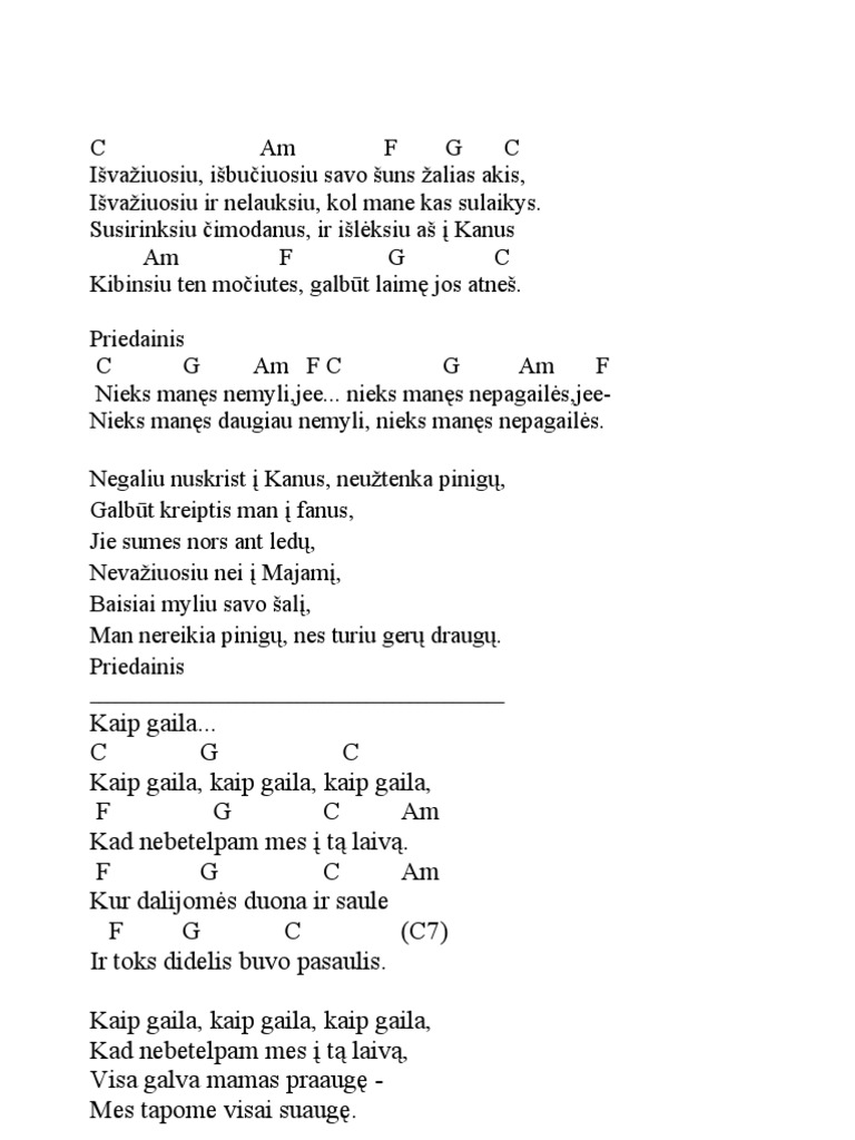 Akordai | PDF