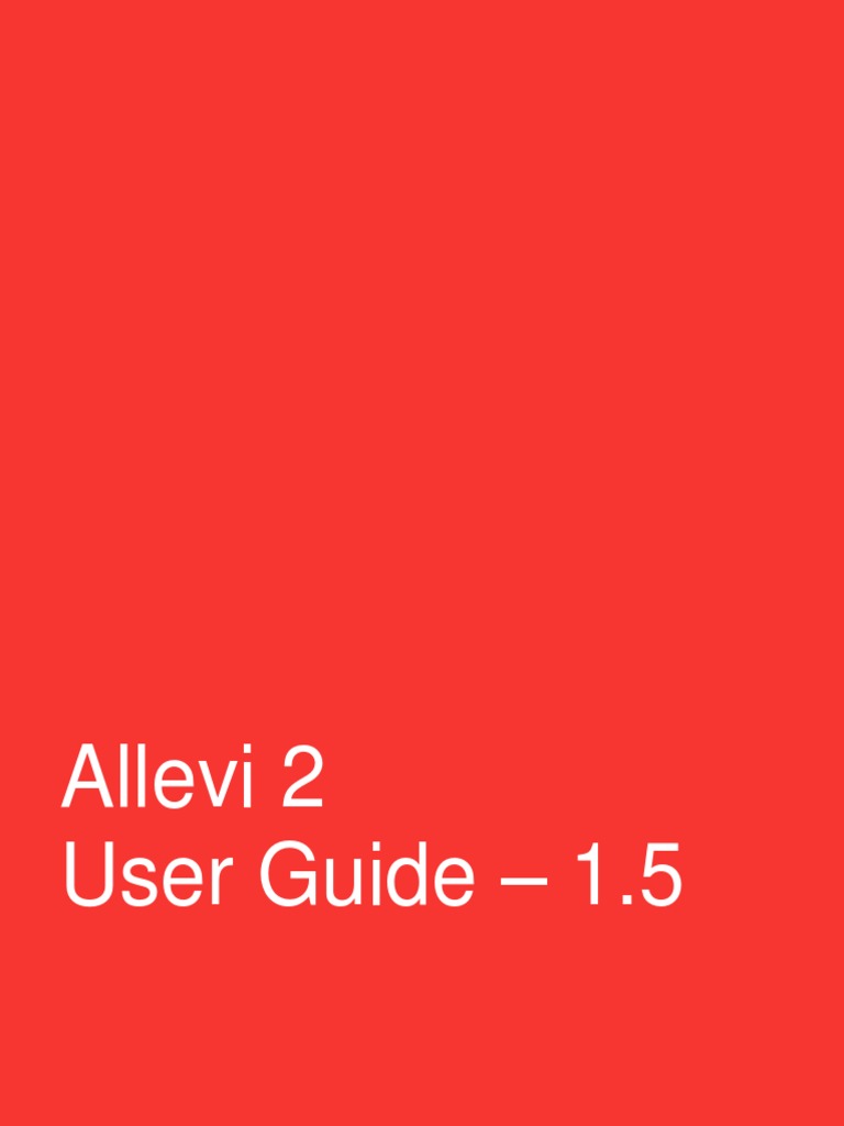 Allevi Bioprinter User Guide | PDF | Extrusion | Double Click