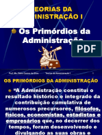 As teorias da administração