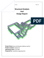 Structural Analysis and Design Report: Project Name: Project Location: Submission Date: Prepared For