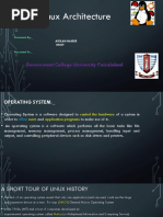 Unix Architecture