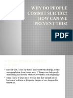 Why Do People Commit Suicide? How Can We Prevent This!