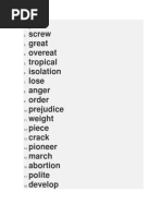 Pride Screw Great Overeat Tropical Isolation Lose Anger Order Prejudice Weight Piece Crack Pioneer March Abortion Polite Develop