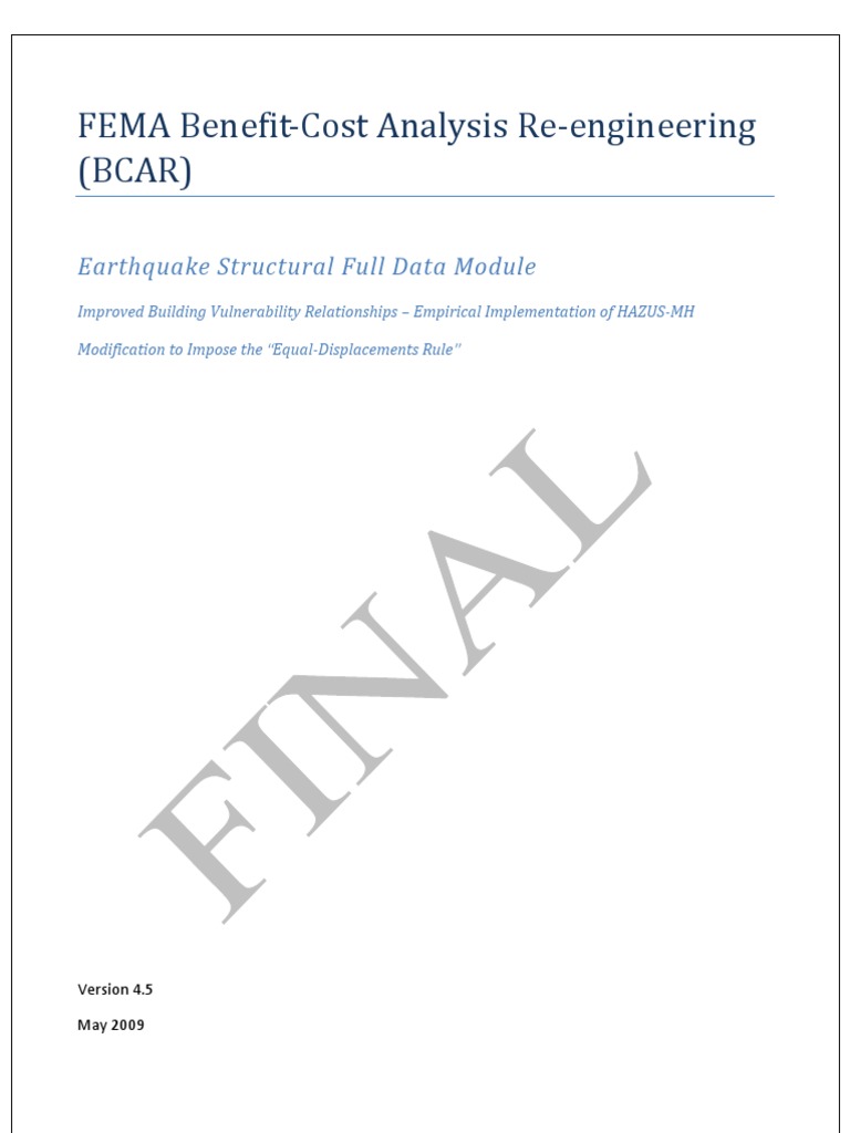 Fema Bcar Eq Structural | PDF | Hysteresis | Seismology
