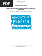 Especificaciones Con Bases