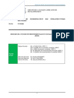 Tunisie - Projet de Modernisation Des Infrastructures Routieres - Résumé de L'étude Envronnementale Et Sociale Stratégique