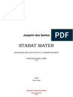 Stabat Mater - Joaquim Dos Santos - Coro e Órgão