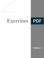 Syllabus 4 General Exercises