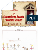 V Concurso Postal Navideña "Humildad y Sencillez" (I)