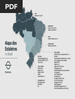 Mapa dos Estaleiros Brasileiros