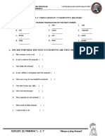 Worksheet 2: Video Session "Community Helpers" 1. Vocabulary: Write The Spanish Translation of The Next Words