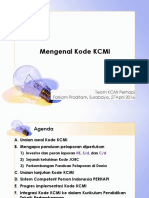 Pengenalan Kode KCMI Sby 27april2016