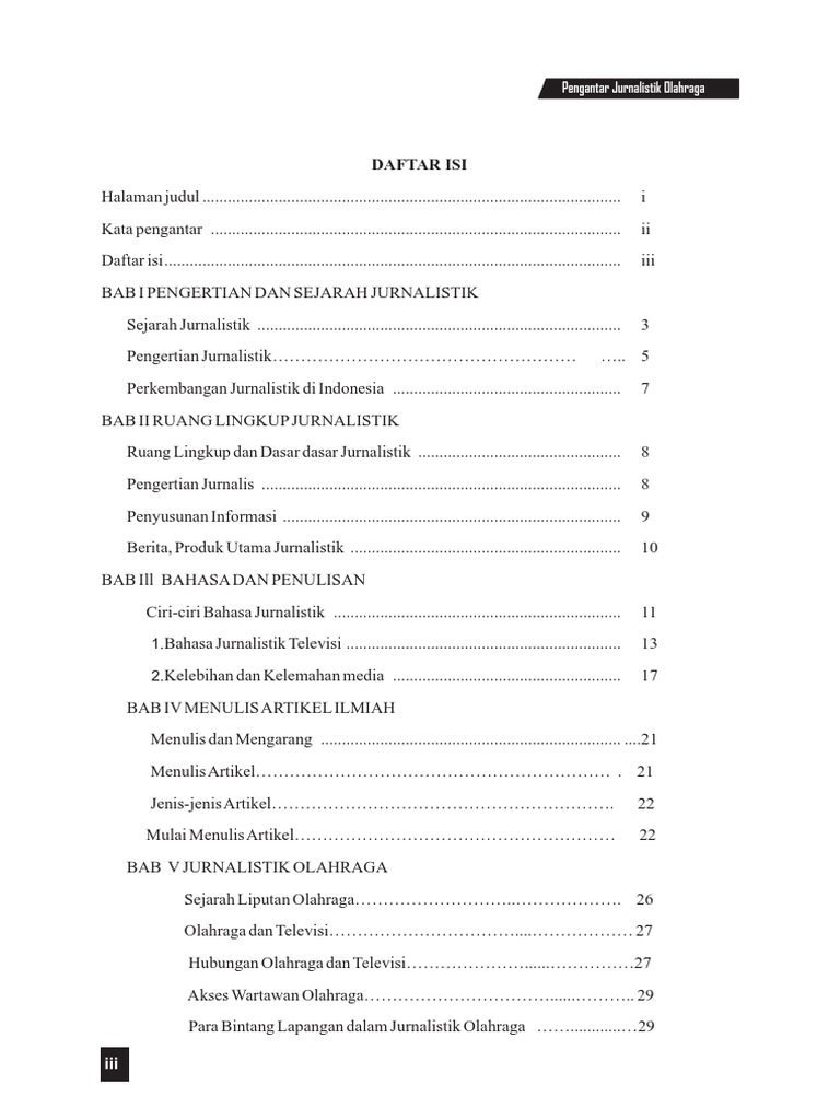 Jurnalistik Olahraga Wahyudin
