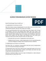 Sejarah Perkembangan Sistem Periodik