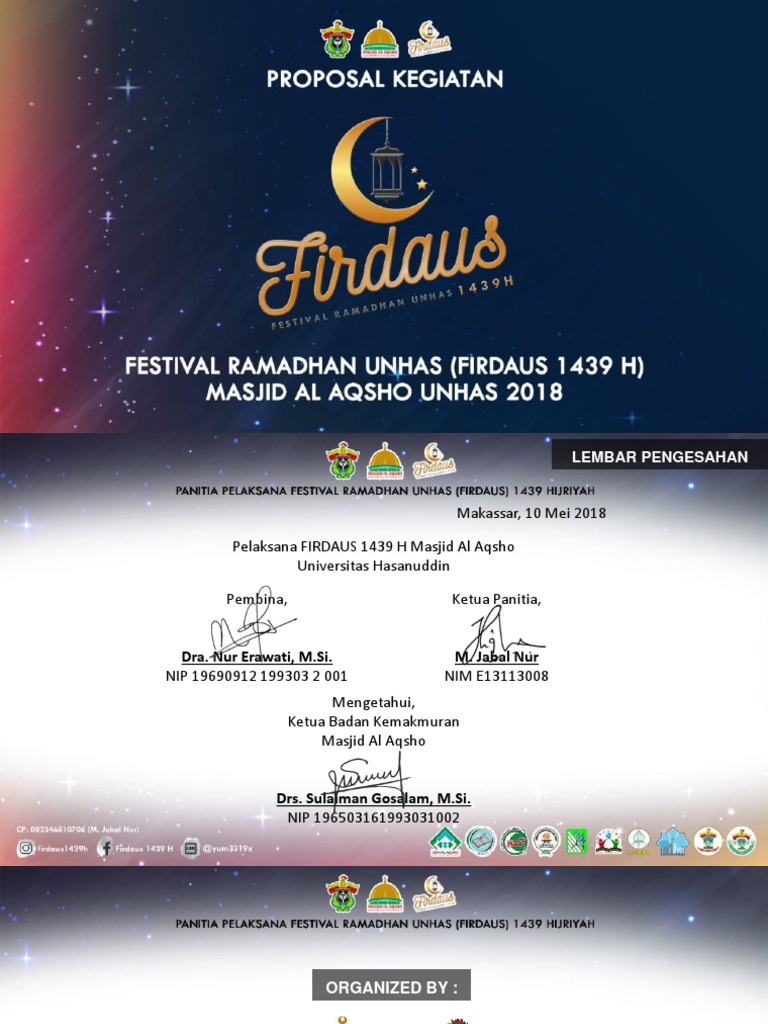 Contoh Proposal Kegiatan