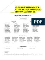 ACI 318-05 Conduits and Pipes Embedded in Concrete