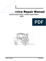 YALE (C879) GC135VX LIFT TRUCK Service Repair Manual PDF