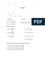 Formulas Trigonometric As