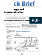 Tech Brief 1997 - Ion Exchange & Demineralization PDF