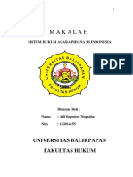 Makalah Sistem Hukum Acara Pidana