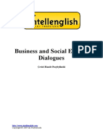 Business and Social English Dialogues