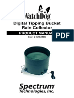 Digital Tipping Bucket Rain Collector: Product Manual