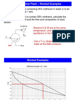 Isothermal Flash - Worked Examples