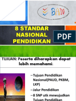 8 Standar Nasional Pendidikan