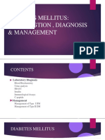 Diabetes Investigation & Management Guide