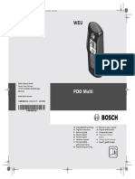 Bosch Detector PDO Multi