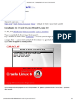 .. - Aprender Oracle - ..Instalação Do Oracle 11g No Oracle Linux 6