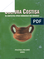 Cultura Costisa Contextul Epocii Bronzului Romania 2001 PDF