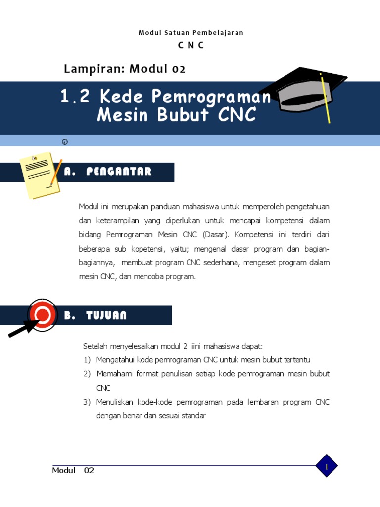 Pemrograman Dasar Mesin Bubut CNC | PDF